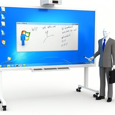1920*1080 Resolution Interactive Whiteboard for All Windows Software Compatibility